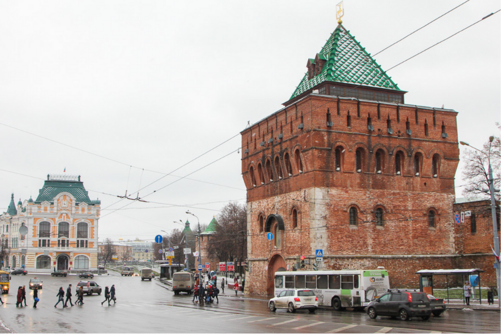 Нижегородский кремль до