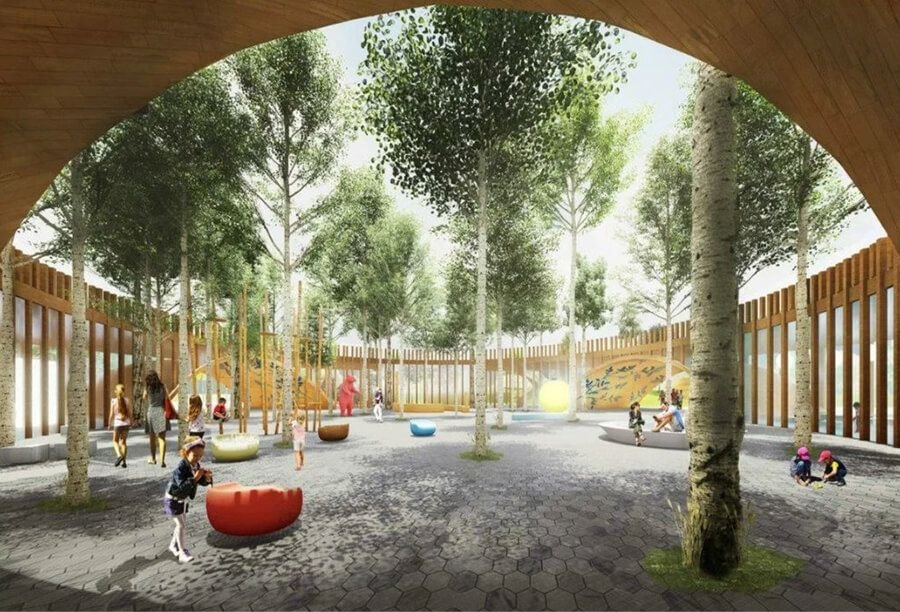  Проект детского центра в парке «Швейцария»