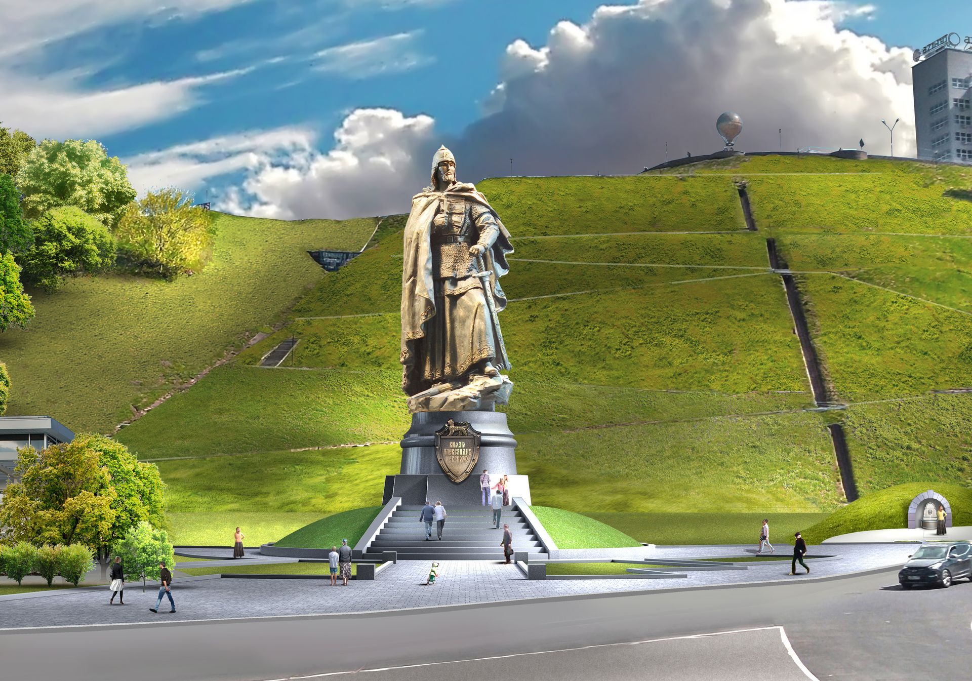 Памятник святому благоверному князю Александру Невскому