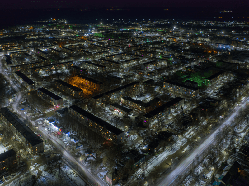 Замена уличного освещения на энергосберегающее на территории Нижнего Новгорода